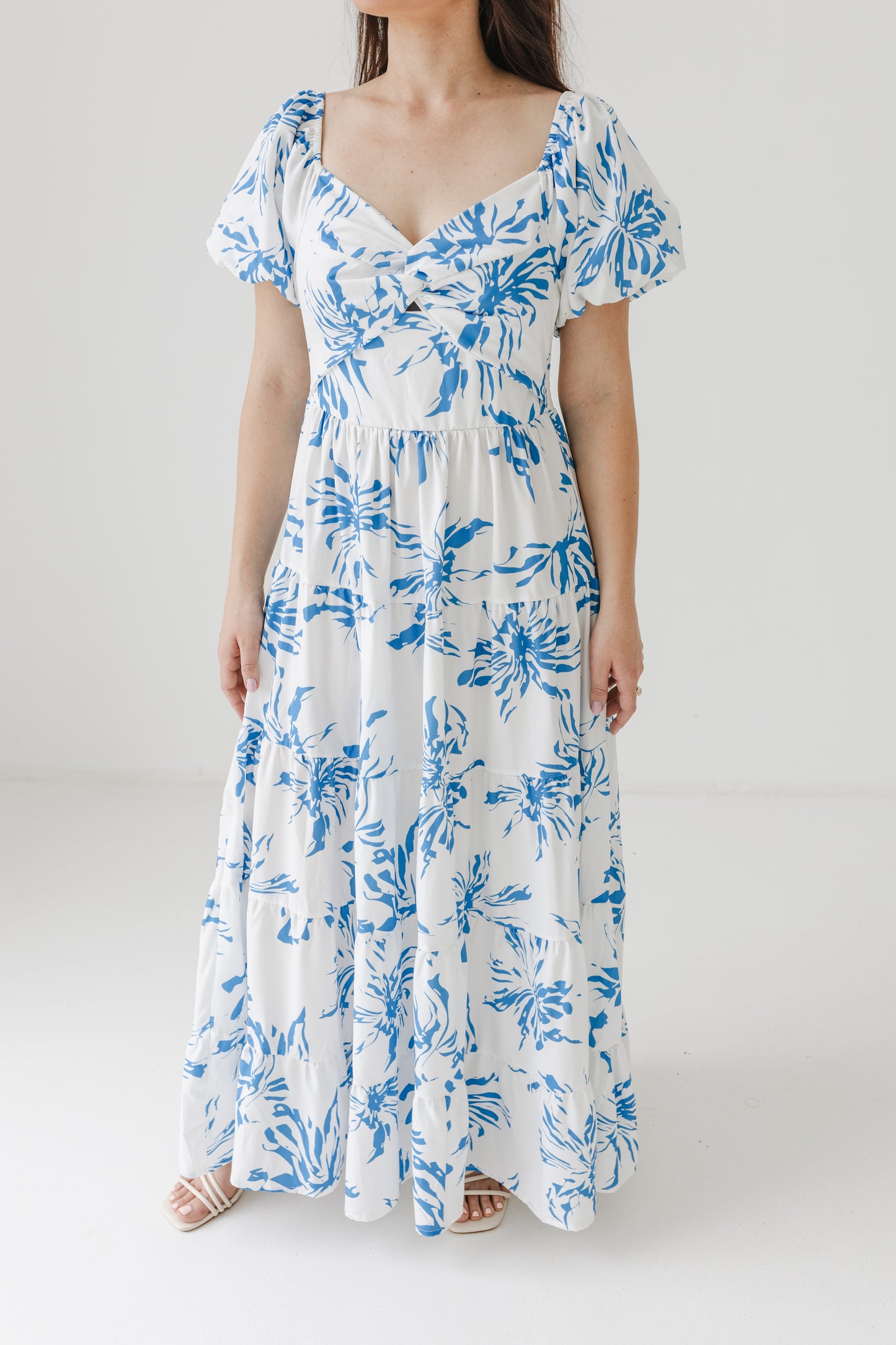 Wildflower Maxi Dress (Blue)