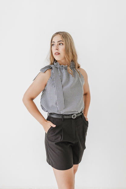 Soft Squares Blouse