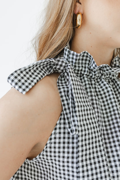Soft Squares Blouse