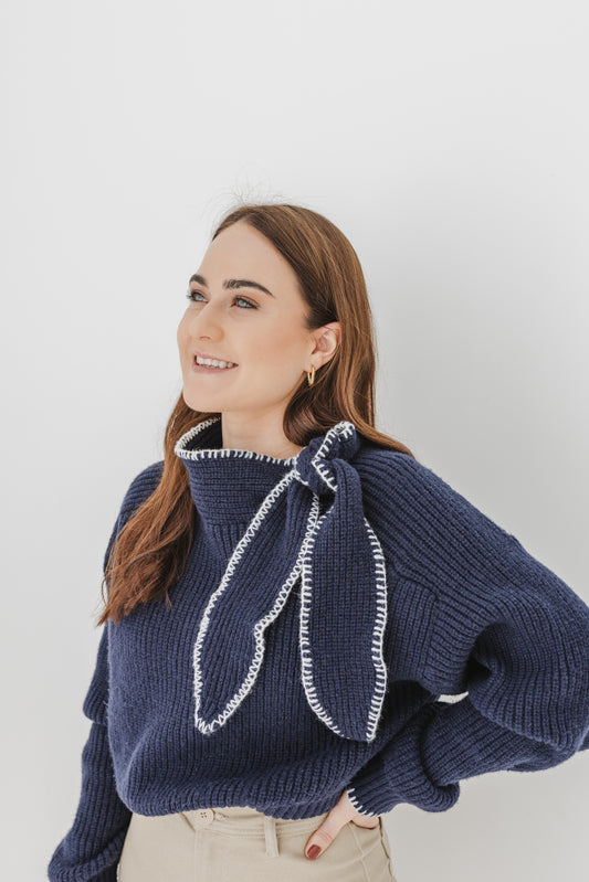 Softly Tied Sweater
